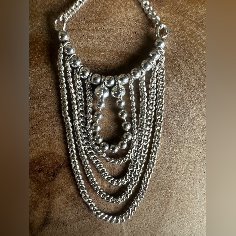 Chic Silver Dangle Earrings - image 3